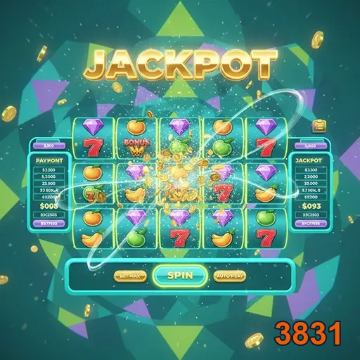 Imagem ilustrativa de slots com diversos temas no 3831