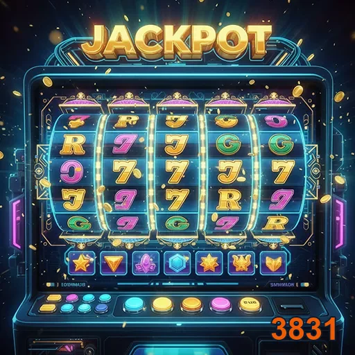 Imagem de jogos de caça-níqueis com destaque para o site 3831, destaque para entretenimento e opções de slots online.